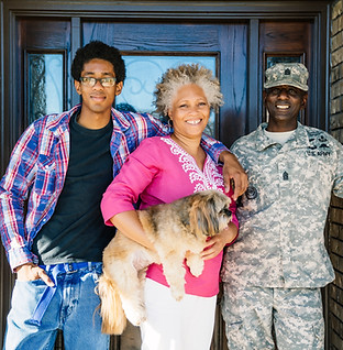 Family portrait representing the communities we serve